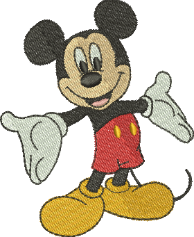 matriz de bordado Mickey Mouse 248