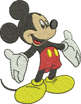 matriz de bordado Mickey Mouse 249