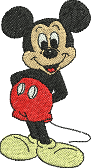 matriz de bordado Mickey Mouse 257