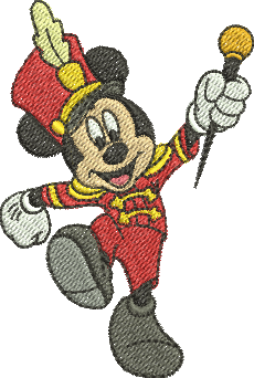 matriz de bordado Mickey Maestro 258
