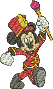 matriz de bordado Mickey Maestro 259