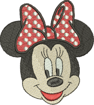 matriz de bordado Minnie Mouse 275