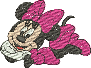 matriz de bordado Minnie Mouse 279