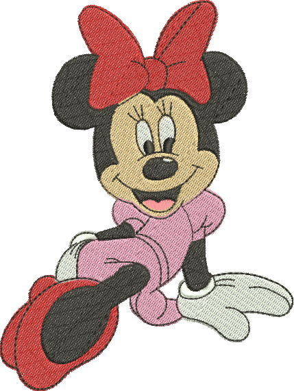 Matriz de Bordado Minnie Mouse 342