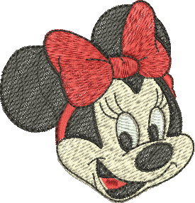 matriz de bordado Minnie Mouse 41