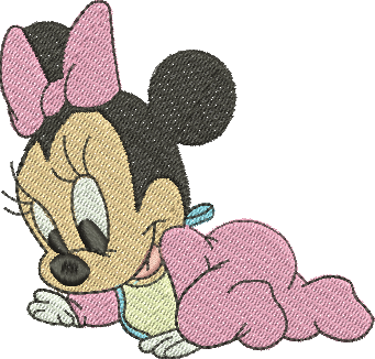 Matriz de Bordado Minnie bebê 97