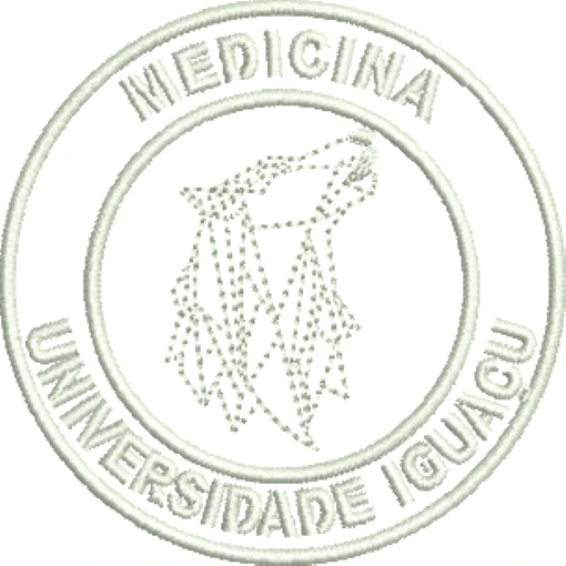 Visualização da Matriz de bordado Universidade Iguaçu