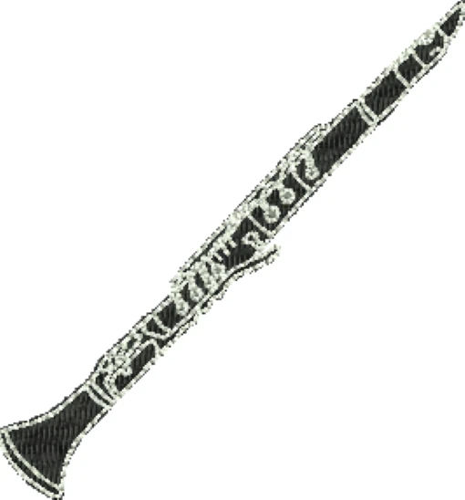 Visualização da Matriz de Bordado Clarinete 02