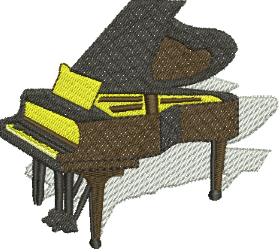 Visualização da Matriz de Bordado Piano 31