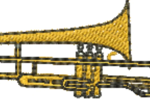 Visualização da Matriz de Bordado Trombone de Pisto 36