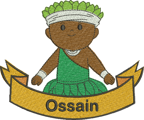 matriz de bordado Ossain 293 - Três Tamanhos
