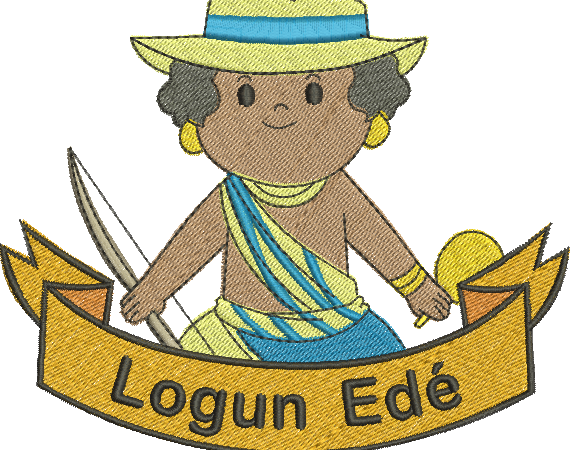 Matriz de Bordado Logun Edé 300 - Três Tamanhos
