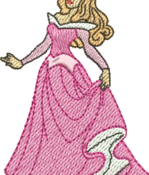 Visualização da Matriz de Bordado Princesa Aurora 16