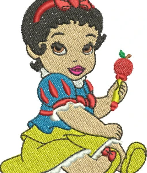Visualização da matriz de bordado Branca de Neve Baby 21
