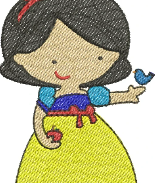 Visualização da matriz de bordado Branca de Neve Baby 27