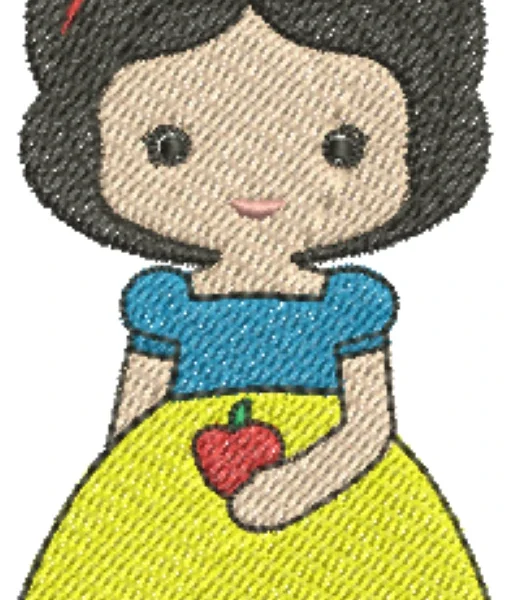 Visualização da matriz de bordado Branca de Neve Baby 28