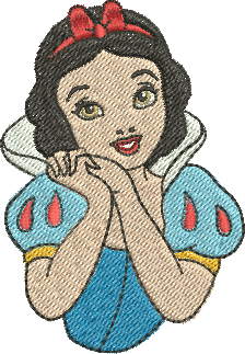 matriz de bordado Branca de Neve 30