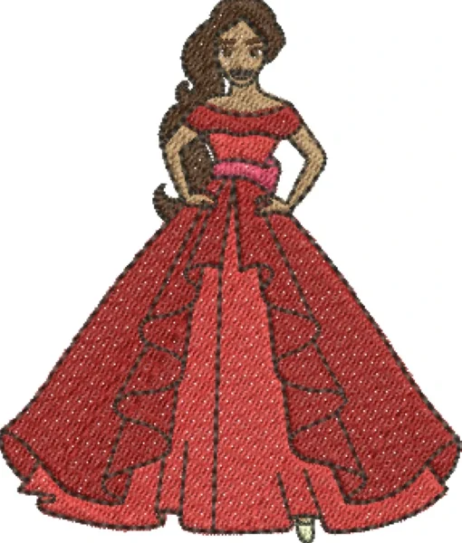 Visualização da Matriz de Bordado Princesa Elena de Avalor 60