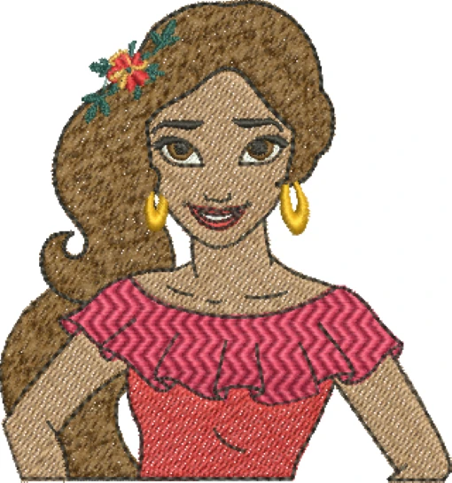 Visualização da Matriz de Bordado Princesa Elena de Avalor 61