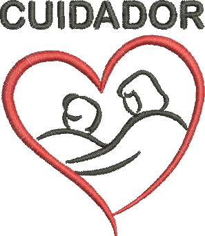 matriz de bordado Cuidador de Idosos 52