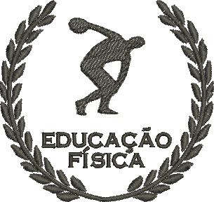 matriz de bordado Educação Física 80