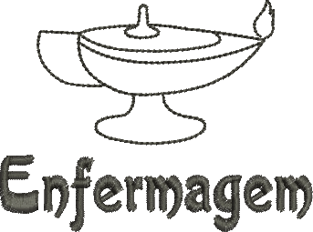 matriz de bordado Enfermagem 97