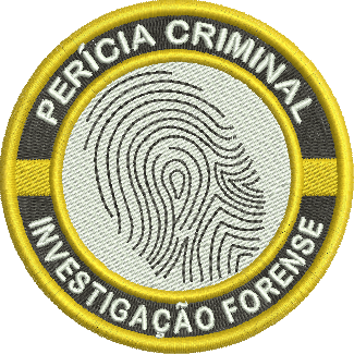 bordado Perícia Criminal 01