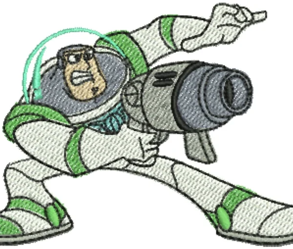 Visualização da Matriz de Bordado Buzz Lightyear 01
