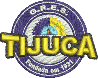 Matriz de bordado Unidos da Tijuca – Três Tamanhos