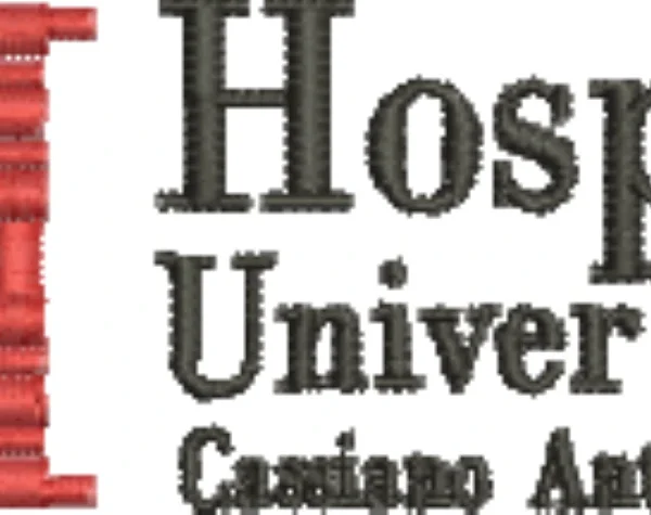 Visualização da matriz de bordado Hospital Universitário Cassiano Antônio Moraes