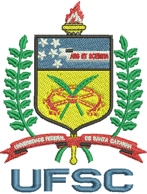 matriz de bordado Universidade Federal de Santa Catarina