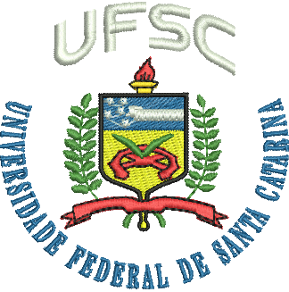 matriz de bordado Universidade Federal de Santa Catarina - UFSC