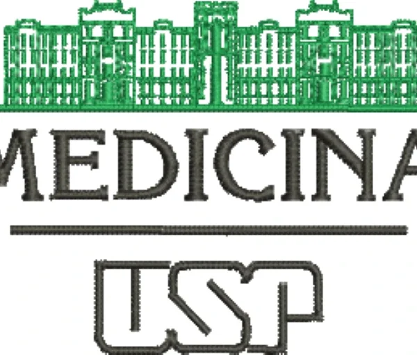 Visualização da matriz de bordado Faculdade de Medicina USP