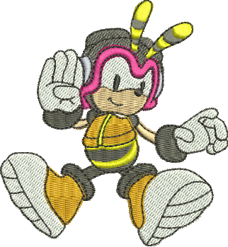matriz de bordado Sonic 09