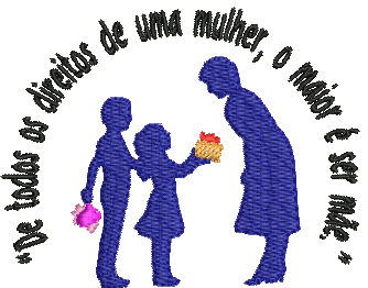 Matriz de Bordado Dia das Mães 11