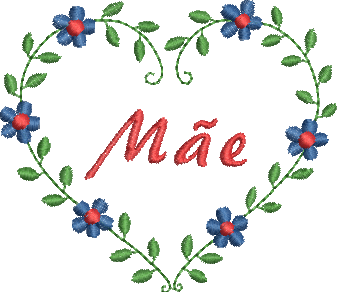 Matriz de Bordado Mãe 15