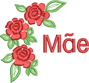 Matriz de Bordado Mãe 16
