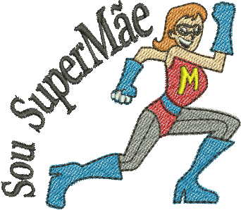 Matriz de Bordado Supermãe 25
