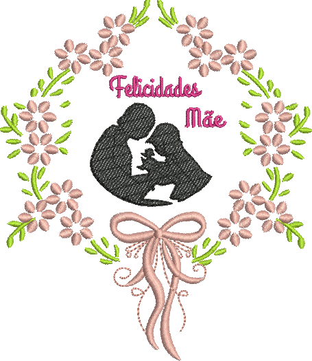Matriz de Bordado Dia das Mães 27