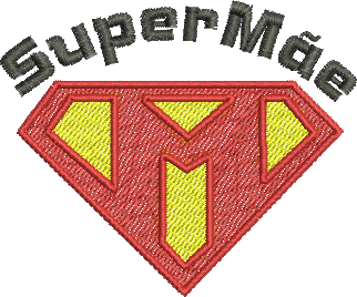 Matriz de Bordado Supermãe 33