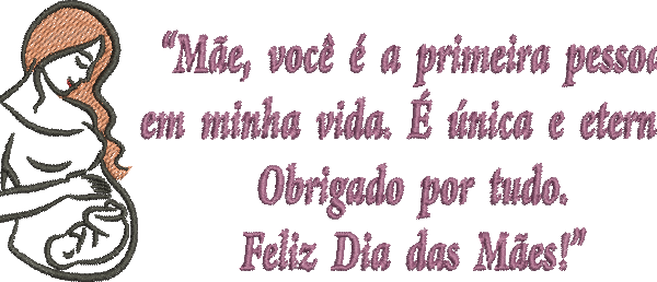 Matriz de Bordado Dia das Mães 37