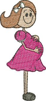 Matriz de Bordado Mãe 39