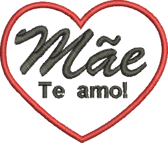 Matriz de Bordado Mãe 41