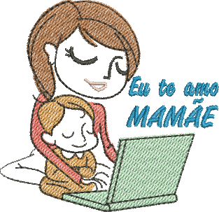 Matriz de Bordado Dia das Mães 05