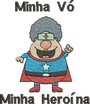 Matriz de Bordado Super Avó 03