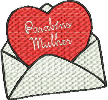 Matriz de Bordado Dia da Mulher 01