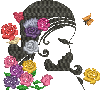 Matriz de Bordado Dia da Mulher 04