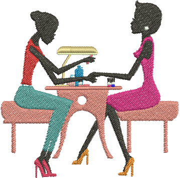 Matriz de Bordado Manicure