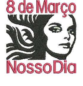 Matriz de Bordado Dia da Mulher 07