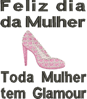 Matriz de Bordado Dia da Mulher 10